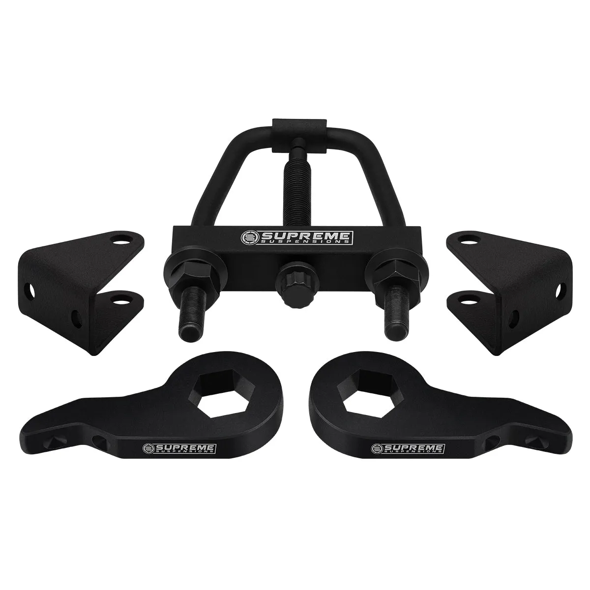 2000-2010 GMC Sierra 3500HD 1-3" Front Suspension Lift Kit w/ Shock Extenders & Install Tool 4WD 4x4
