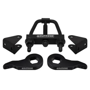 2000-2010 GMC Sierra 3500HD 1-3" Front Suspension Lift Kit w/ Shock Extenders & Install Tool 4WD 4x4