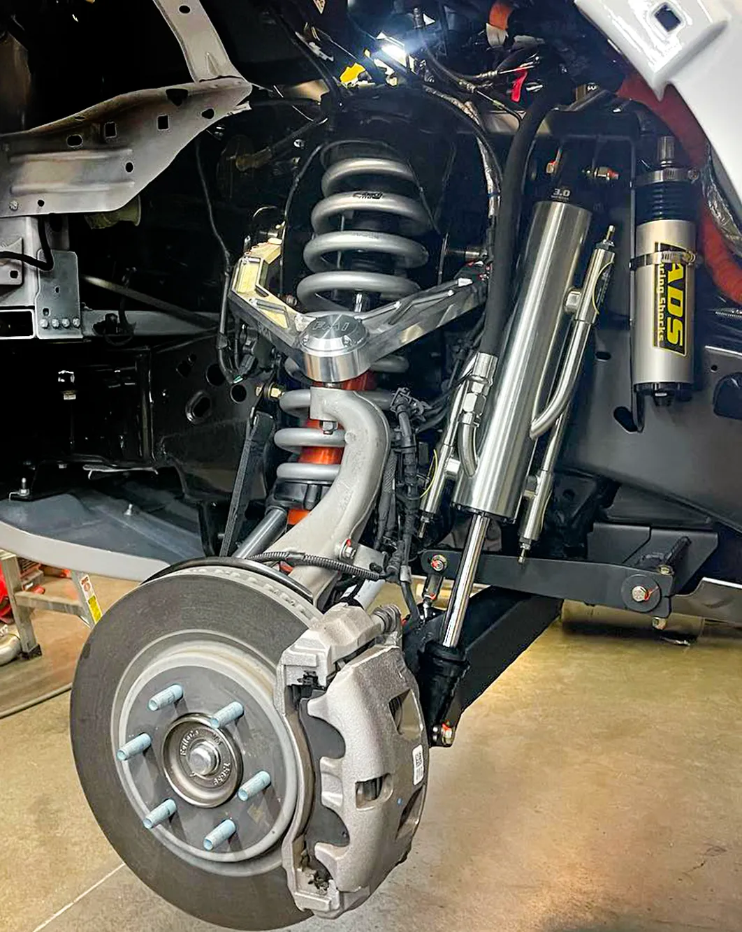 2021-2024 Raptor Mid Travel Front Suspension Kit with Billet Upper Arm - Gen 3