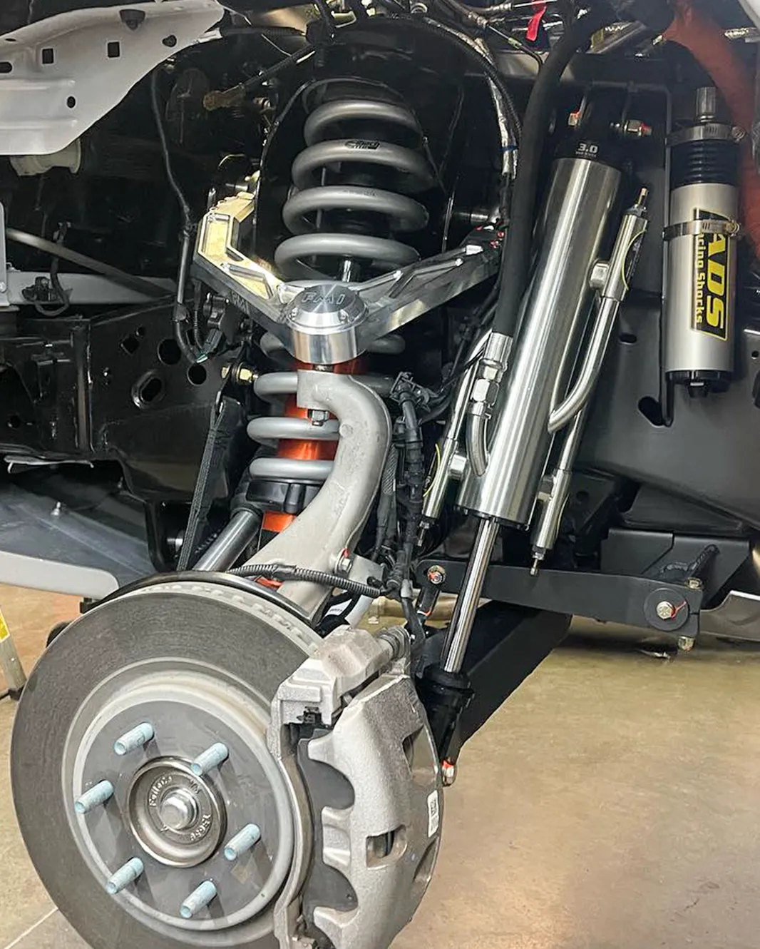2021-2024 Raptor Mid Travel Front Suspension Kit with Billet Upper Arm - Gen 3