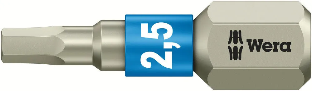 3840/1 TS bits, stainless, 2.5 x 25 mm