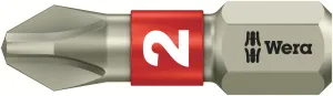 3851/1 TS bits, stainless, PH 2 x 25 mm