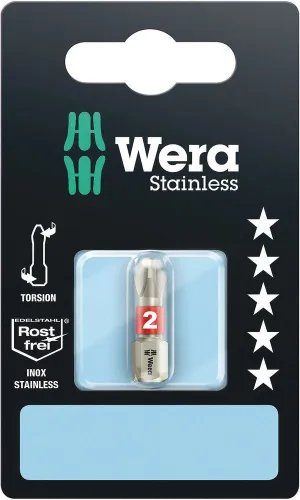 3851/1 TS SB bits, stainless, PH 1 x 25 mm