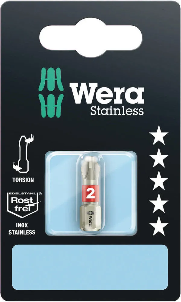 3851/1 TS SB bits, stainless, PH 1 x 25 mm