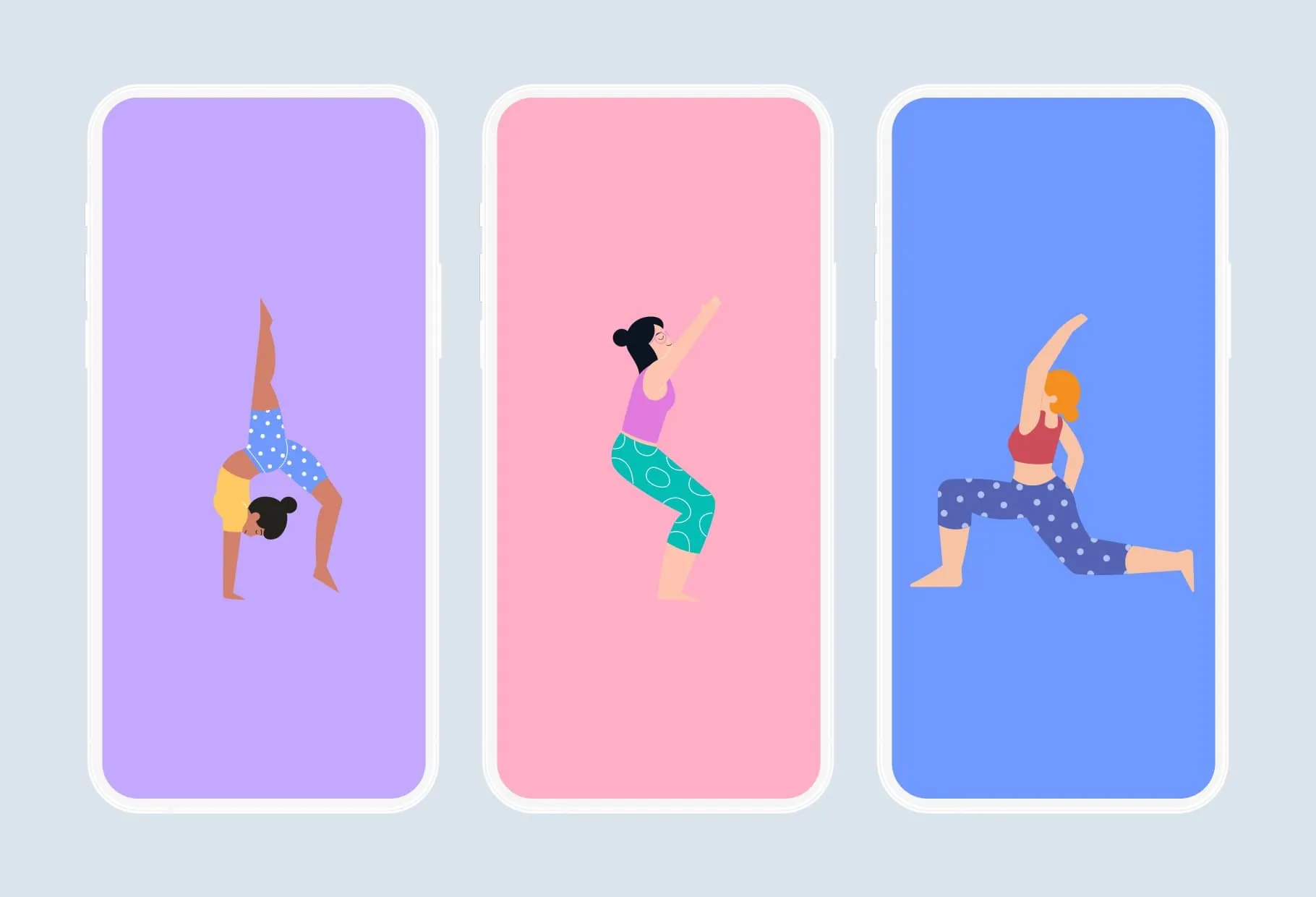 40 Unique Yoga Illustrations Fully Editable in Canva