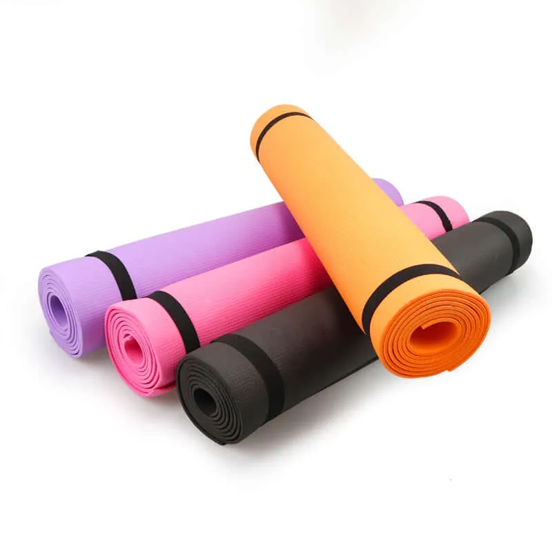 4MM PVC Yoga Mats Anti-slip Pad Women Sport Yoga Mat