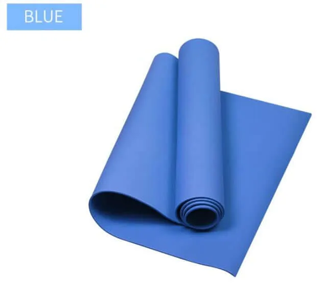 4MM PVC Yoga Mats Anti-slip Pad Women Sport Yoga Mat