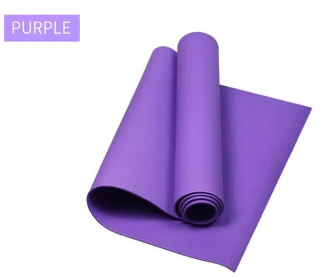 4MM PVC Yoga Mats Anti-slip Pad Women Sport Yoga Mat