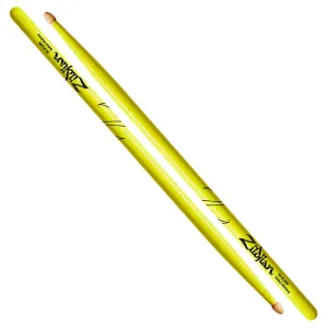 5A Acorn Neon Yellow Drumsticks