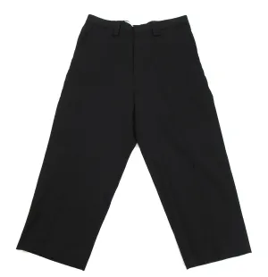 Acne Studios Black Wide Leg S/S 2015 Linen Trouser - 34