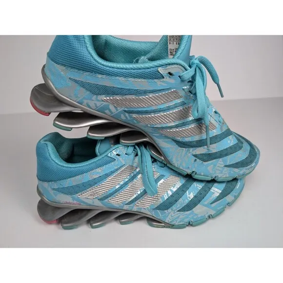 Adidas Running Shoes Springblade Ignite Green Womens 9.5 Vivid Mint Green D69128