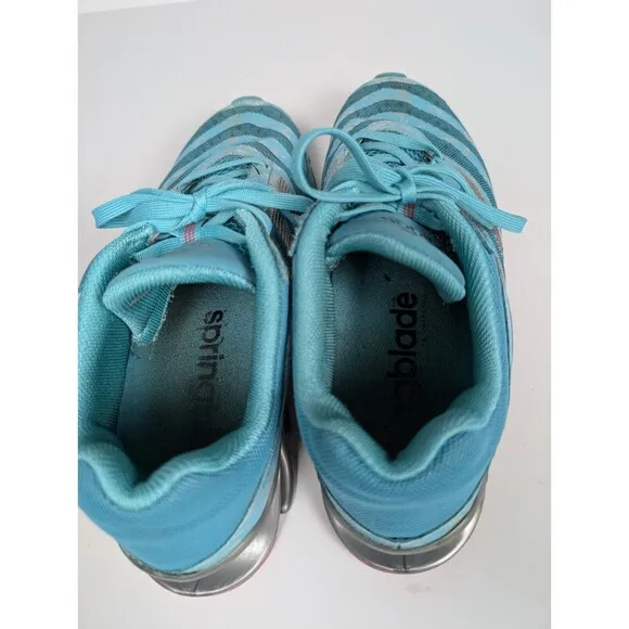 Adidas Running Shoes Springblade Ignite Green Womens 9.5 Vivid Mint Green D69128