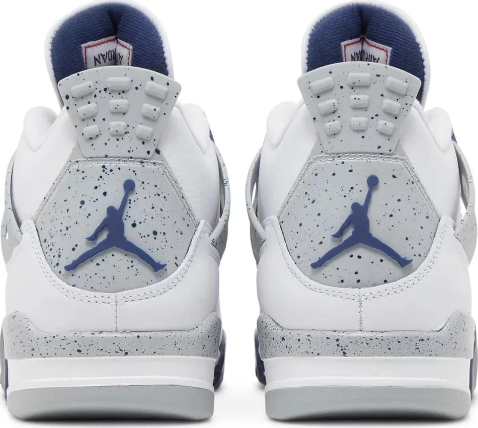 Air Jordan 4 Retro White Midnight Navy