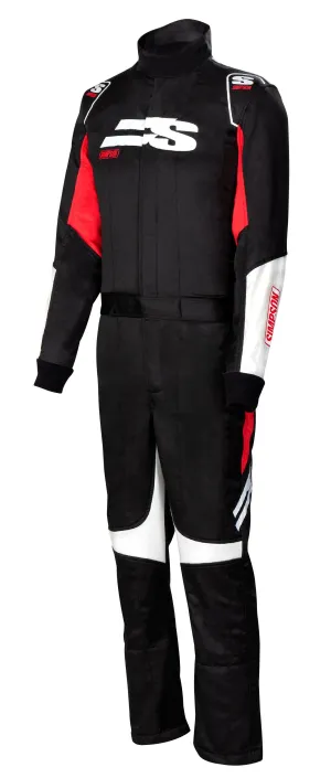 AIRSPEED SUIT Black/Red/White LGLarge - Black/Red/White