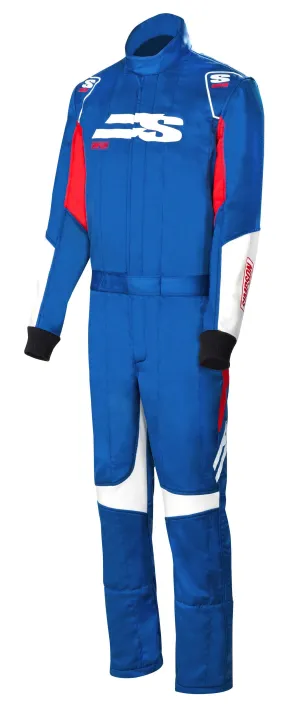 AIRSPEED SUIT Blue/Red/White XXLDouble Extra Large - Blue/Red/White