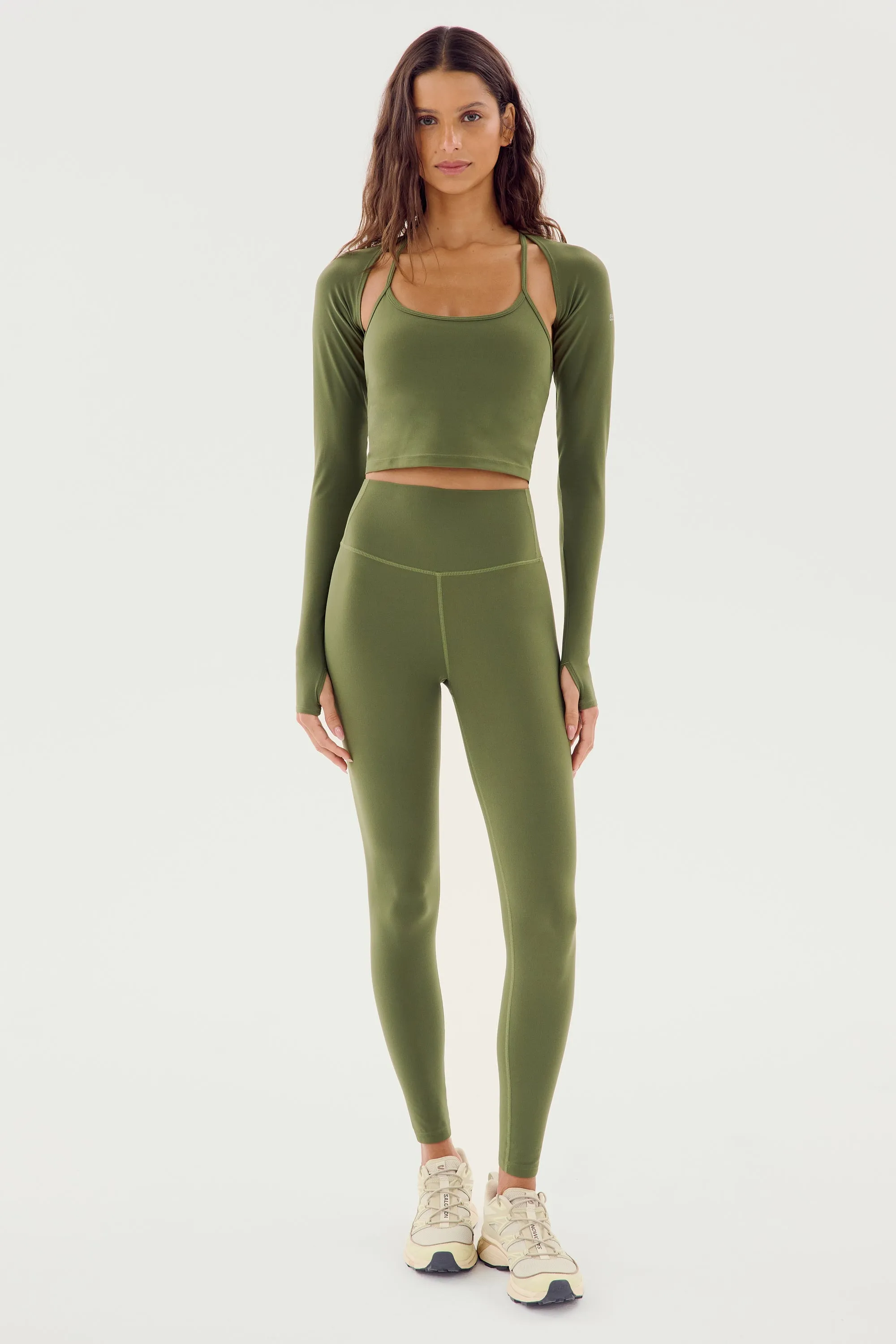 Airweight High Waist Legging - Olive