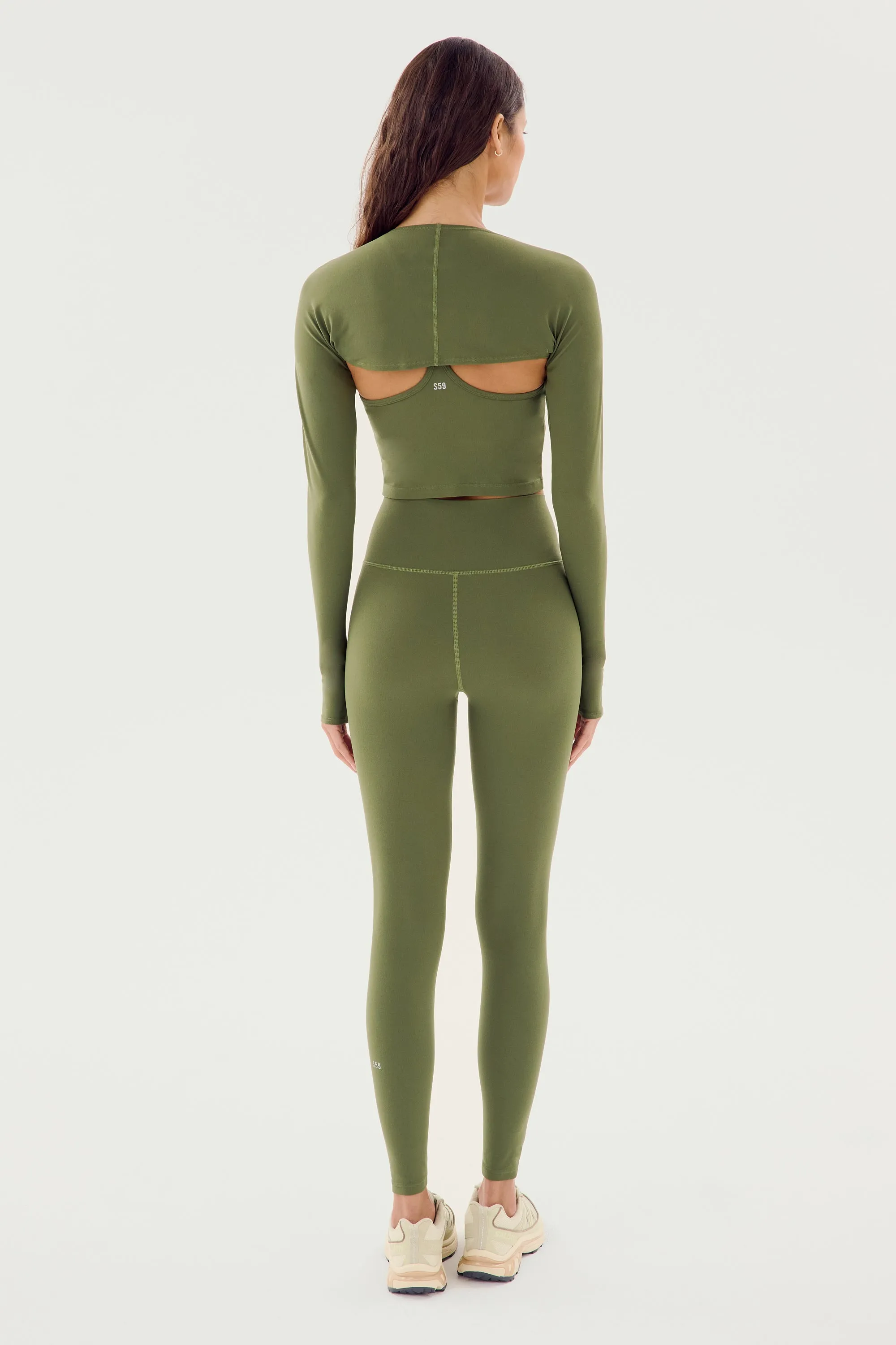 Airweight High Waist Legging - Olive