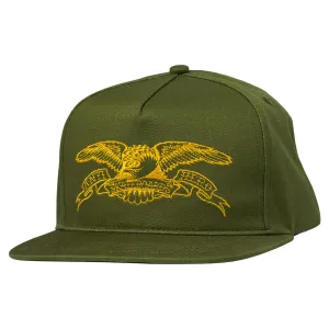 Anti Hero - Basic Eagle Snapback Sage/Gold