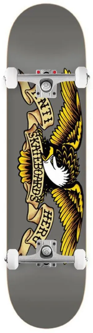Anti Hero Classic Eagle Larger Custom Complete Skateboard - 8.25"