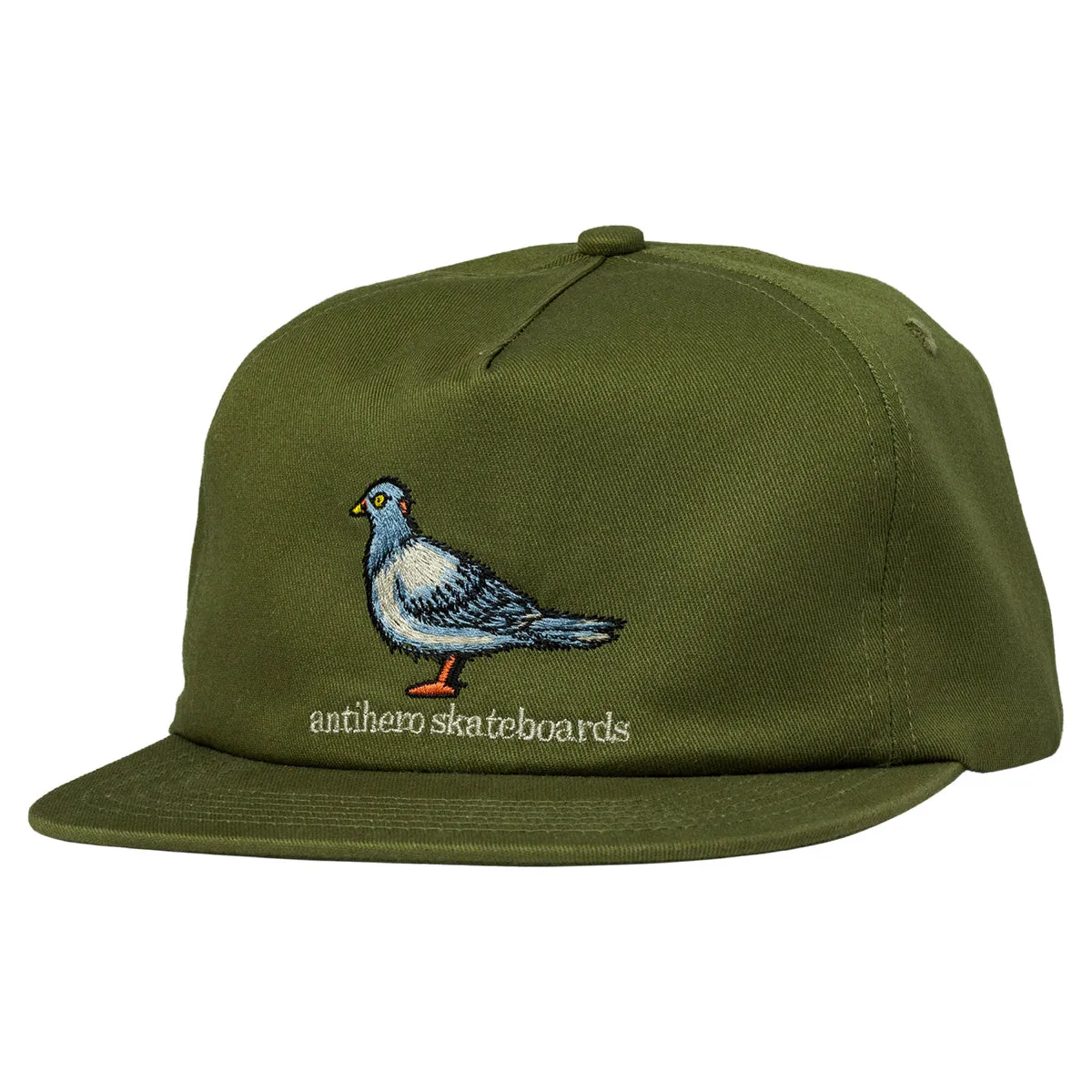 Anti Hero - Lil Pigeon Snapback Safari Green