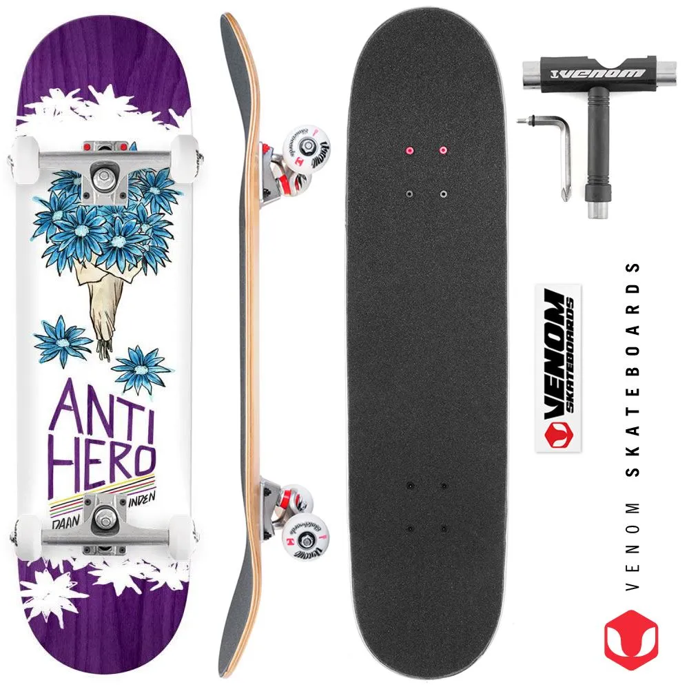Anti Hero Pro Daan Octagon Custom Complete Skateboard - 8.06"
