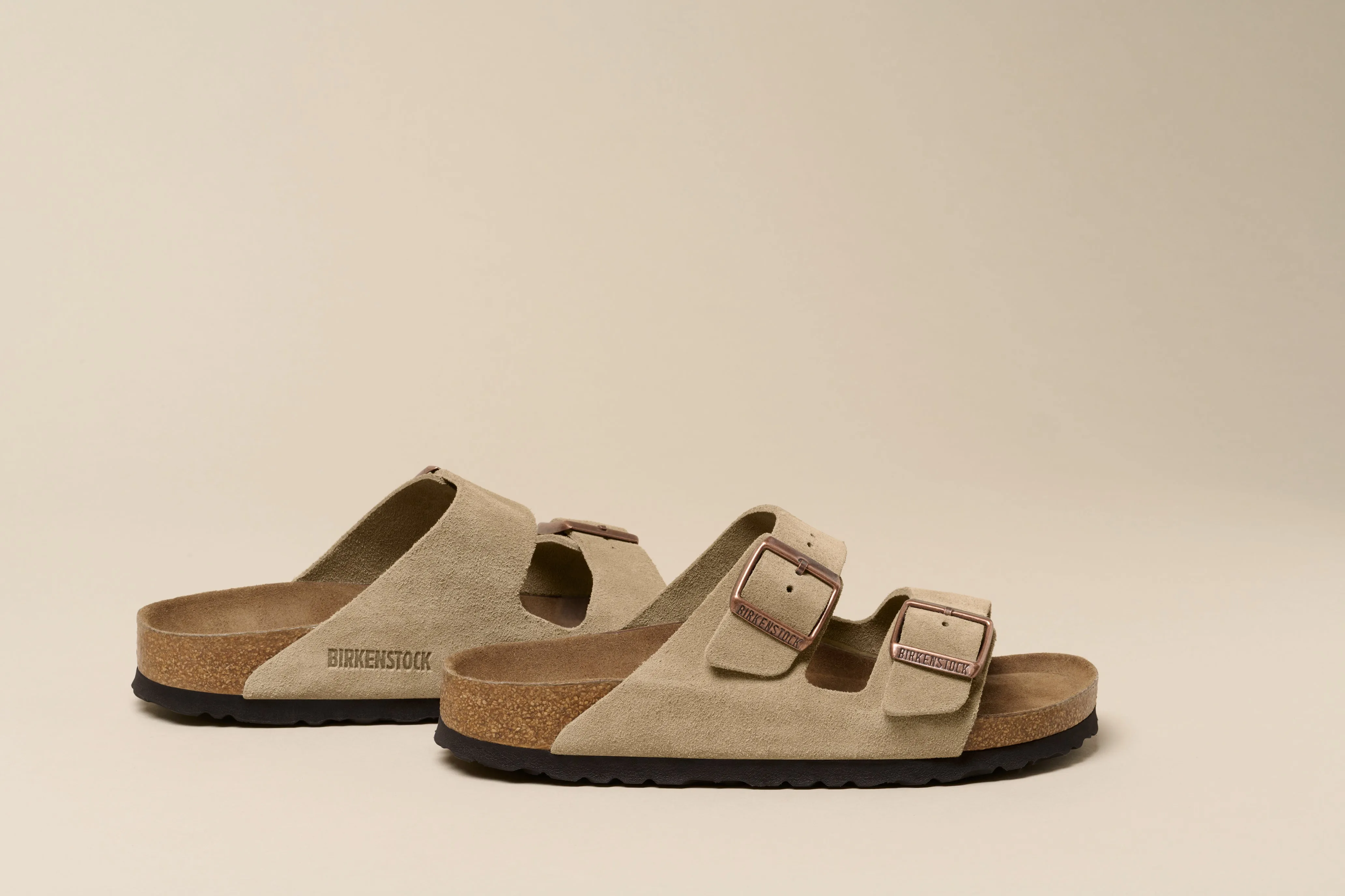 Arizona Suede Leather - Taupe
