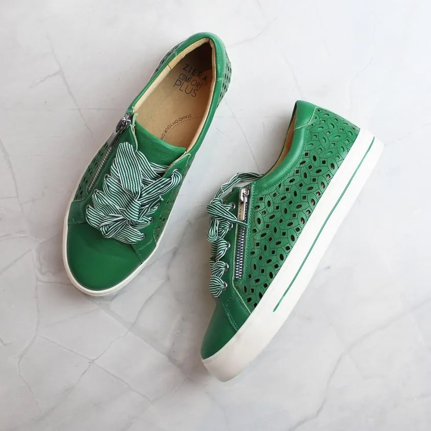 AYLEEN W - EMERALD LEATHER FS