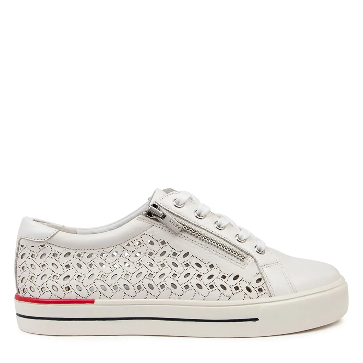 AYLEEN W - WHITE LEATHER