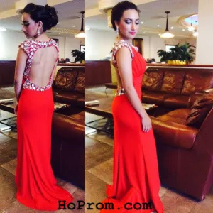 Backless Prom Dresses Red Prom Dresses Backless Evening Dresses