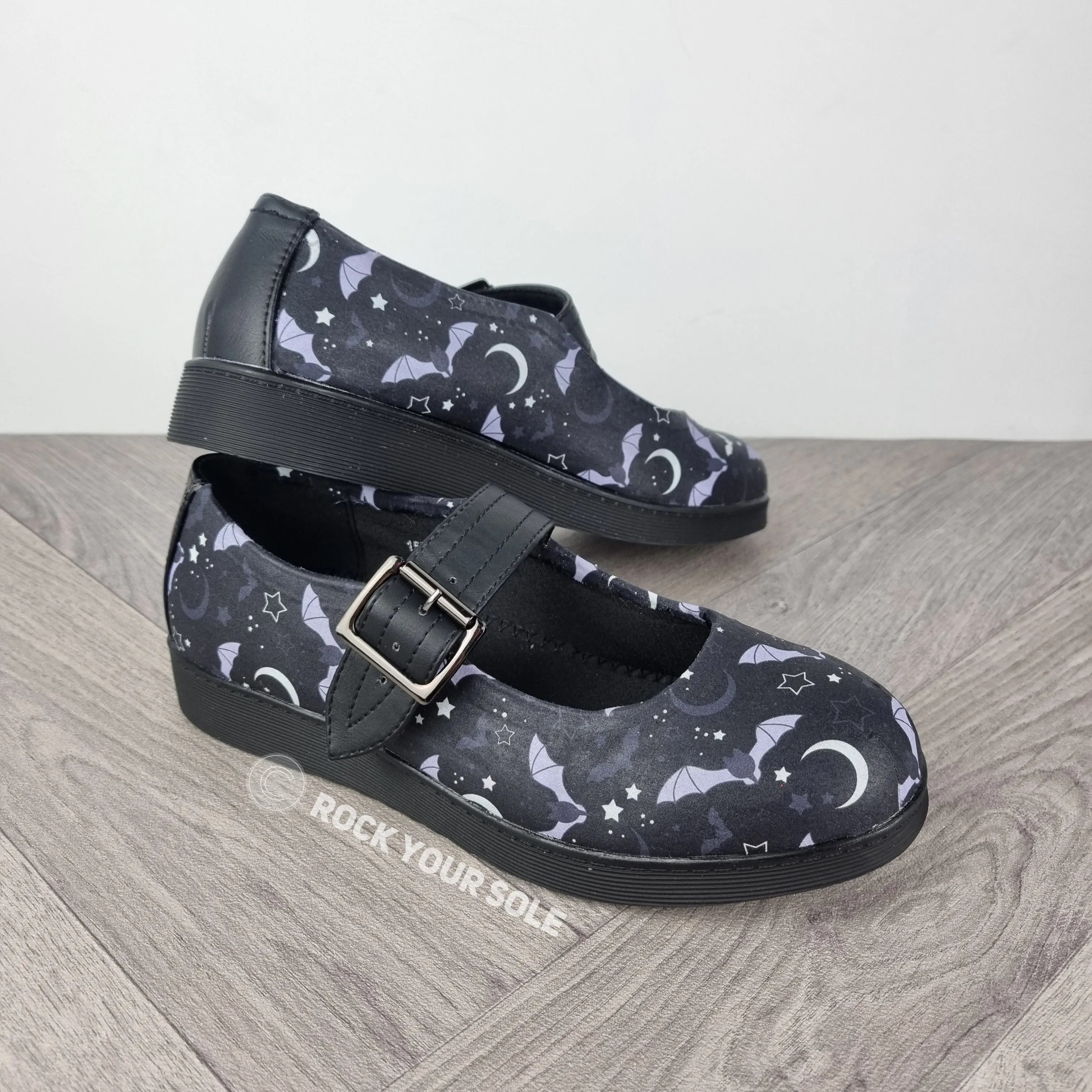 Bats Mary Jane's Pumps