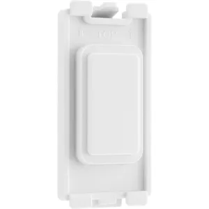 BG RBLNK Nexus Grid Blank Module - White
