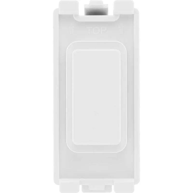BG RBLNK Nexus Grid Blank Module - White