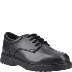 Black Romeo Junior School Shoes