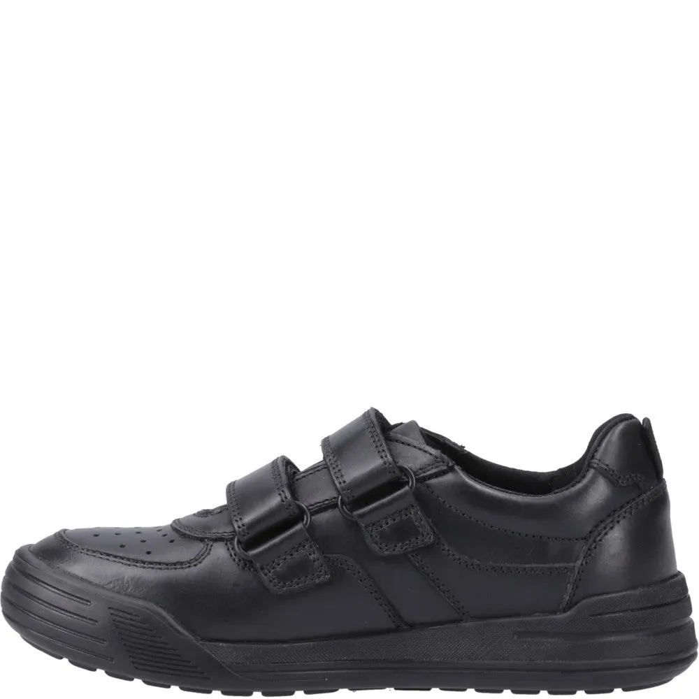 Black Sully Senior School Shoes