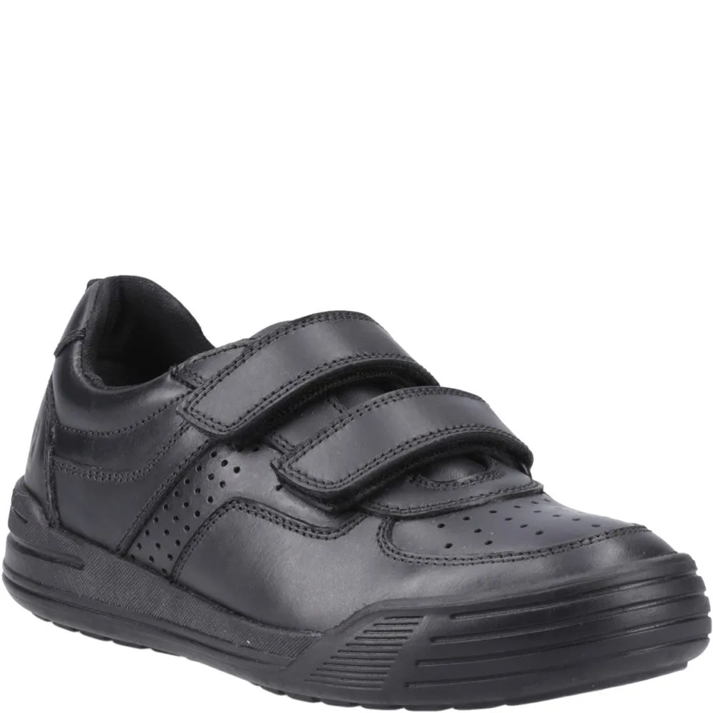 Black Sully Senior School Shoes