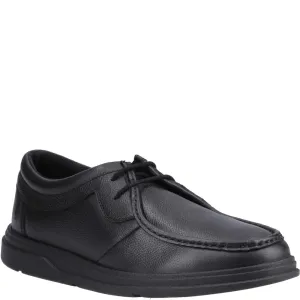 Black XL Ronan Senior School Shoes