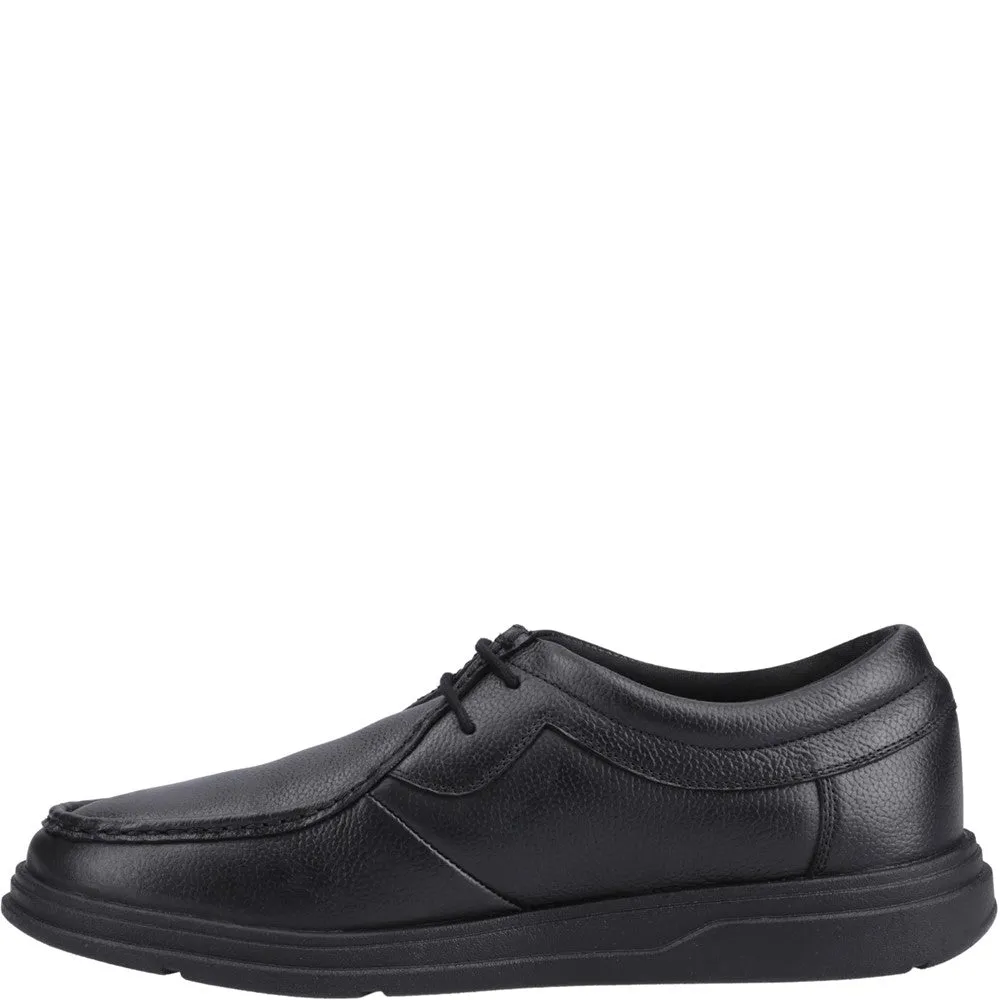 Black XL Ronan Senior School Shoes