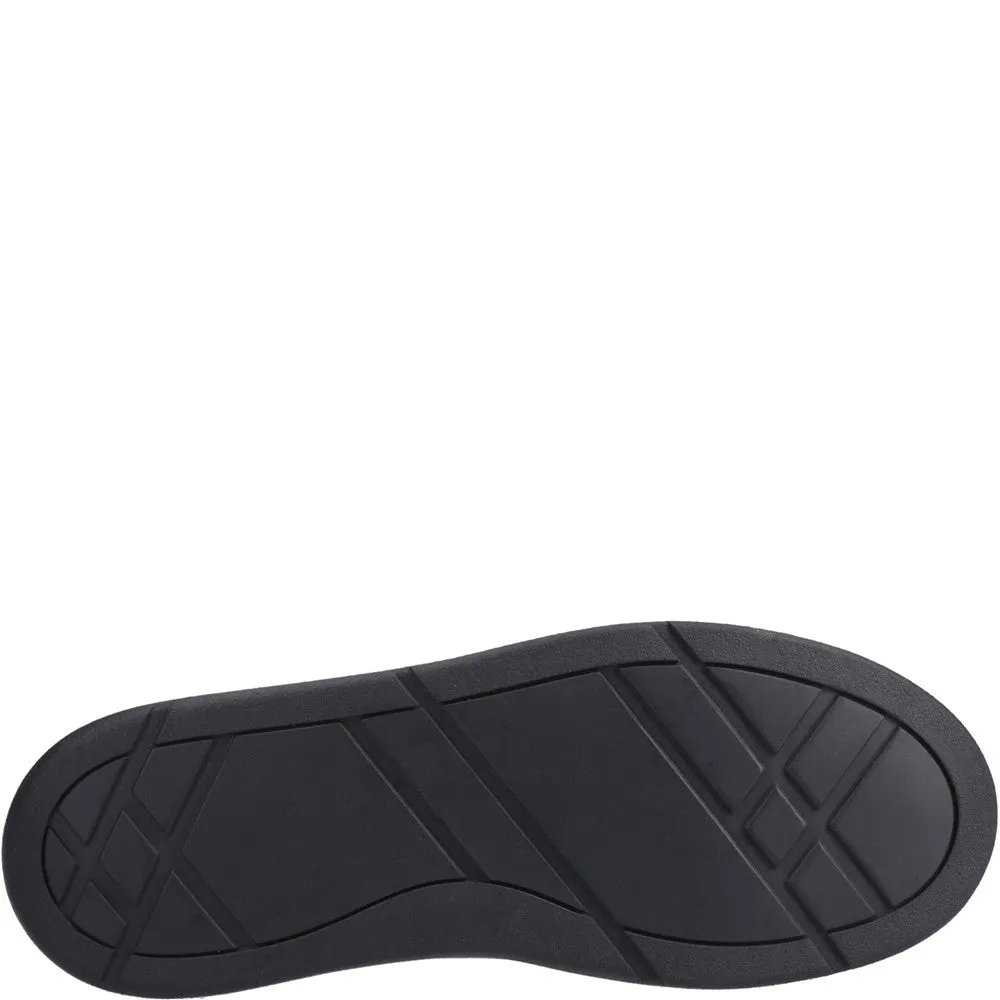 Black XL Ronan Senior School Shoes