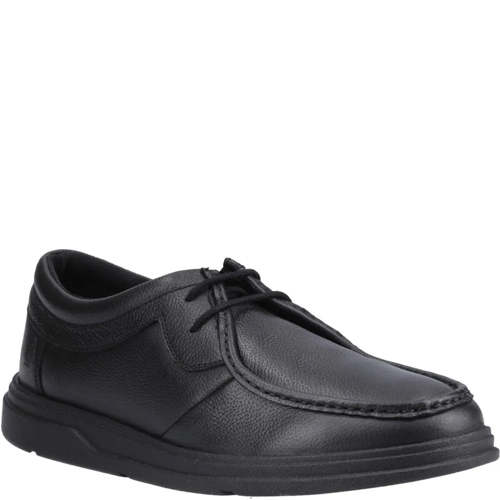 Black XL Ronan Senior School Shoes