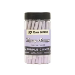 Blazy Susan Purple Cones - Shortys 50ct Jar