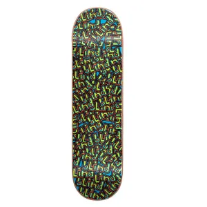 Blind OG Wallpaper Blue 8" Tabla de Skate