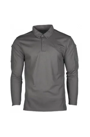 Bluza Polo Quick Dry Grey