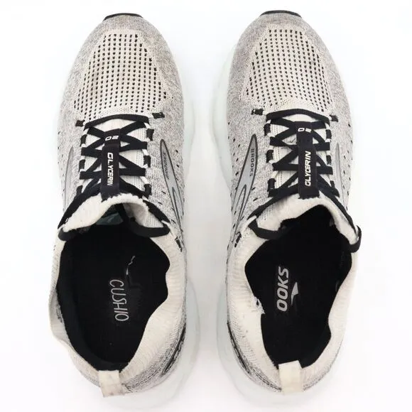 Brooks Glycerin Stealthfit 20 Mens 12.5D Gray Running Shoes Sneakers 1103841D135