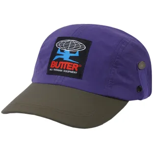 Butter Goods All Terrain 4 Panel Flap Cap Grape