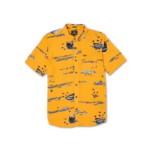 Camisa Volcom Skate Vitals Woven S/S Sunburst