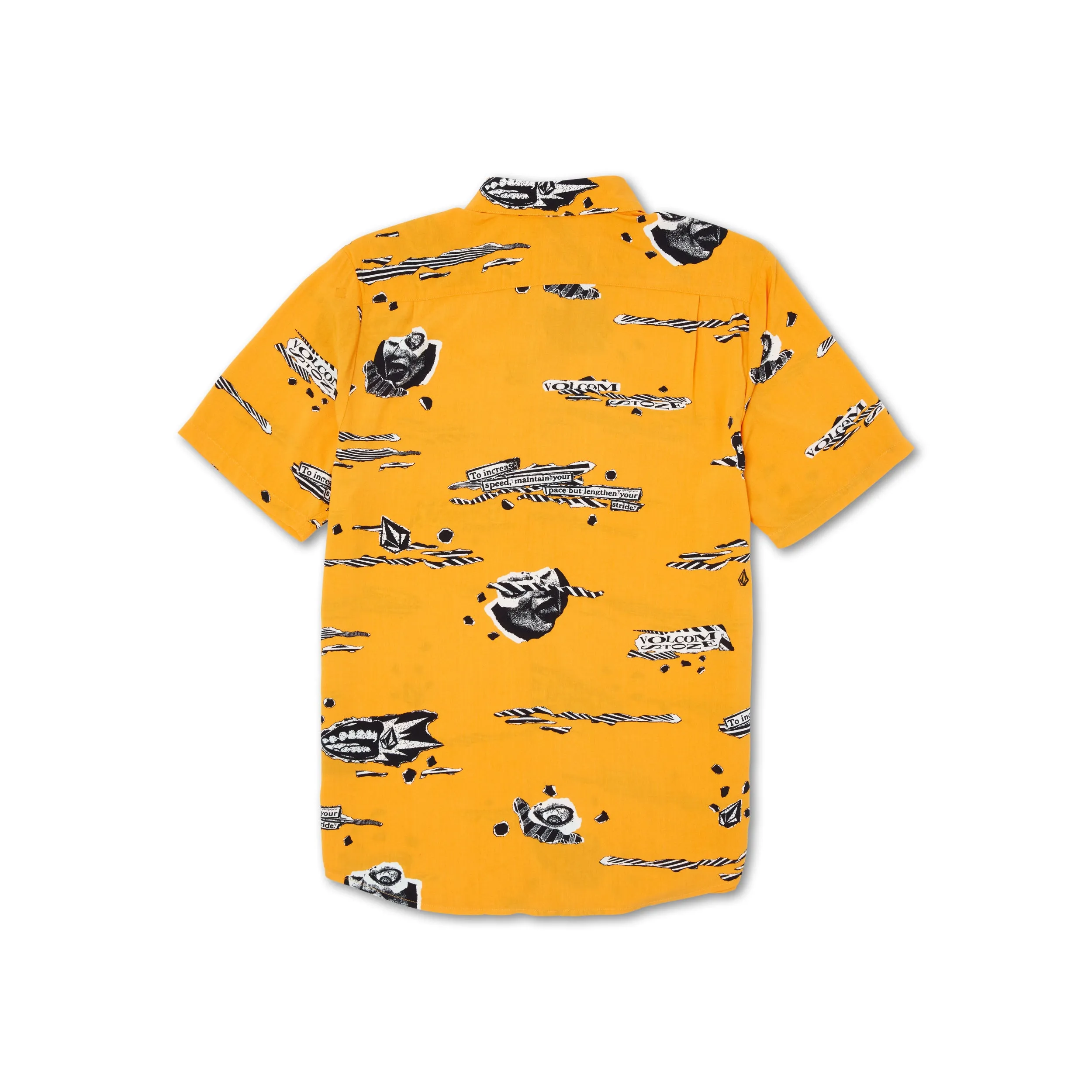 Camisa Volcom Skate Vitals Woven S/S Sunburst
