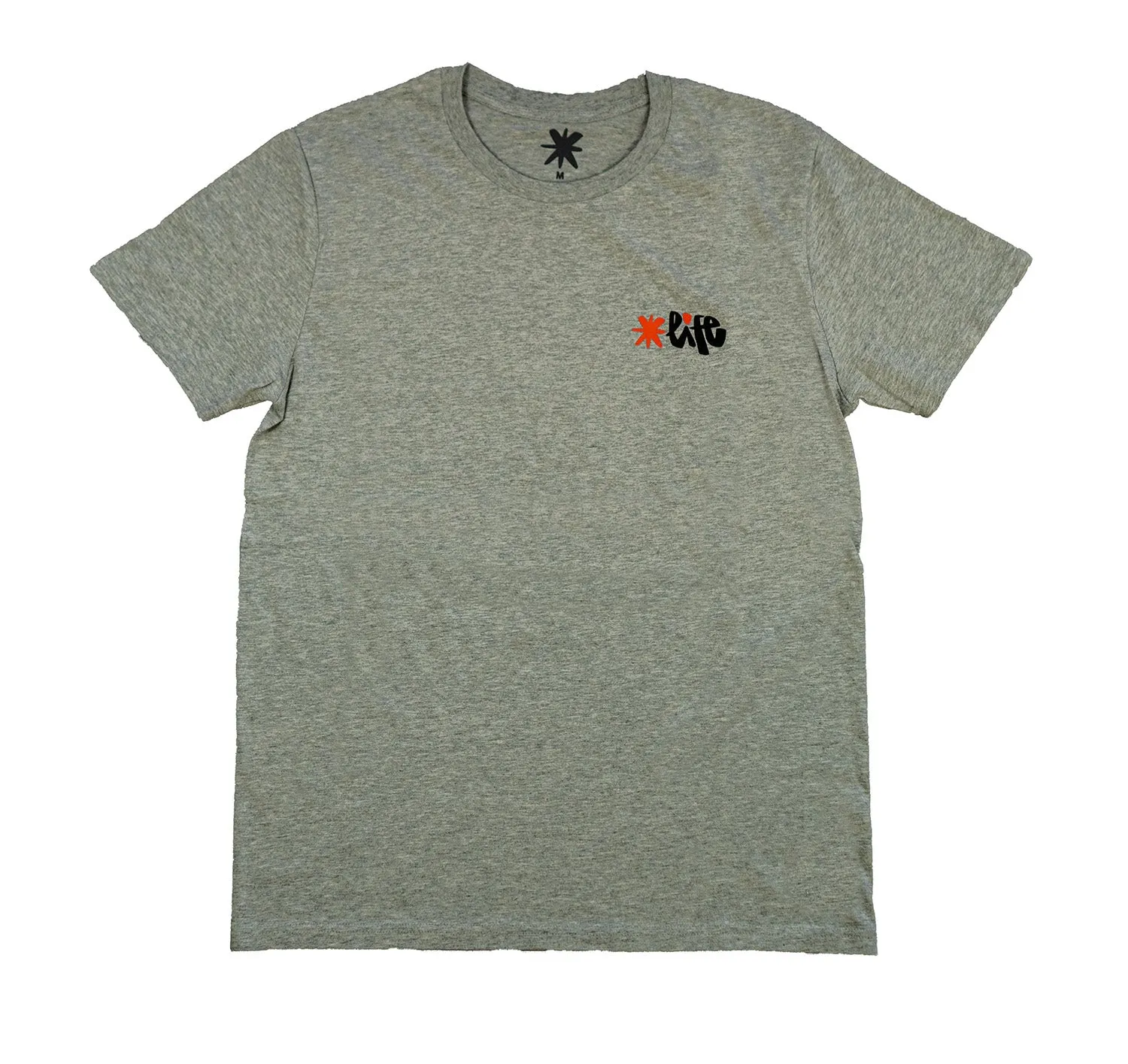 Camiseta Life Skate Farm Asterisco Heather Grey