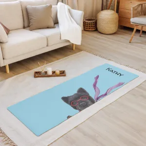 Can I Come In? Yoga mat