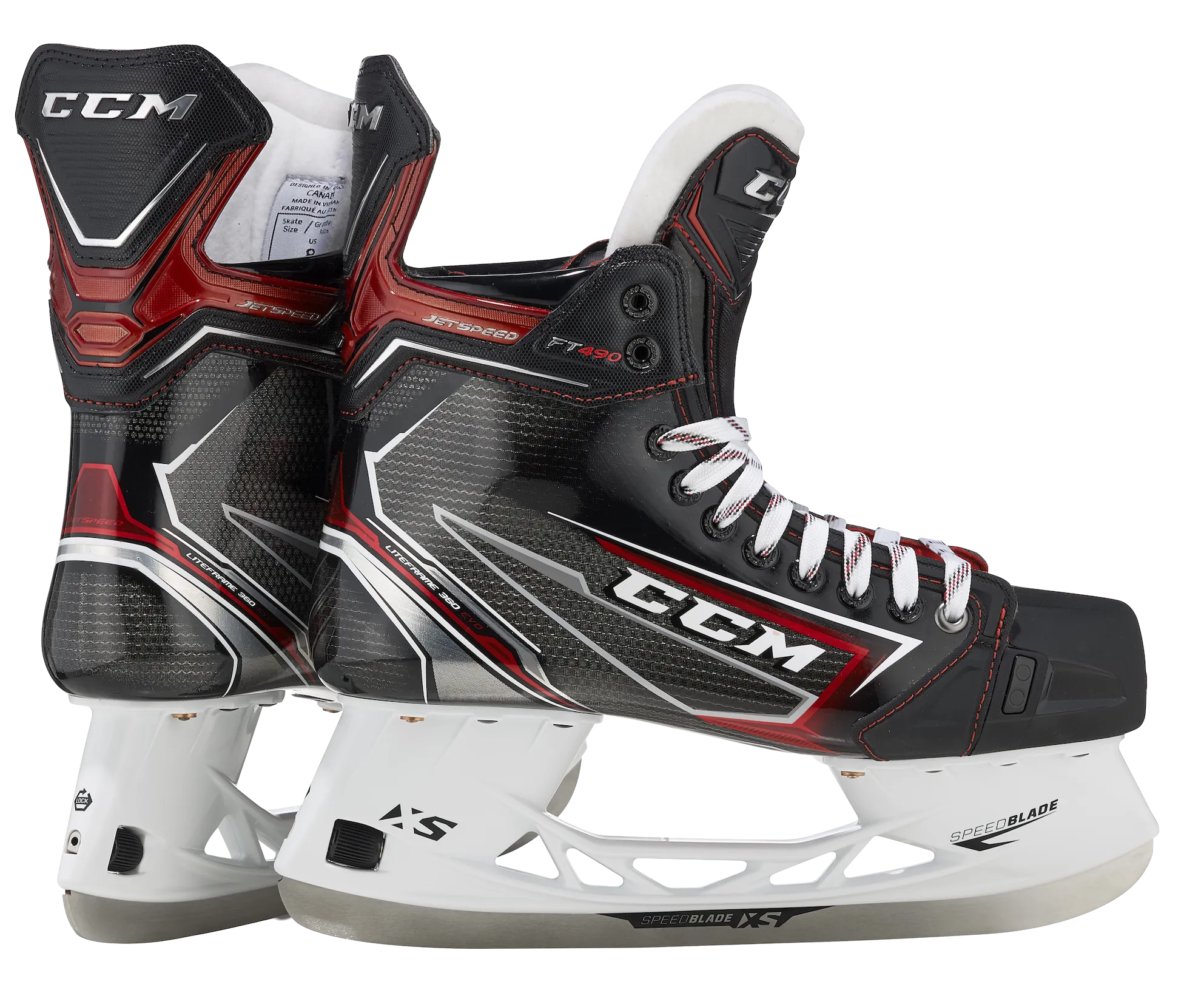 CCM Jetspeed FT490 Skates-Senior