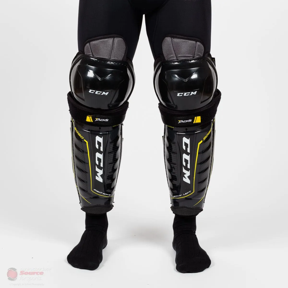 CCM Tacks 9080 Junior Hockey Shin Guards